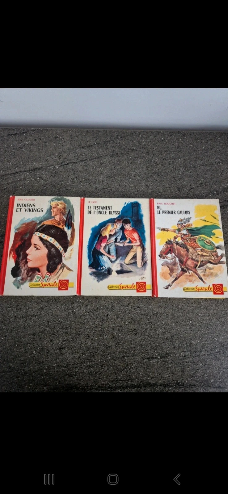 Lot of 9 books Spirale Collection from the 60s/70s. – photo 4